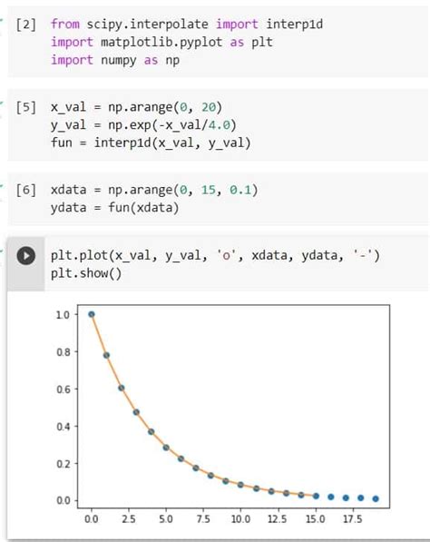 how to use exp in python