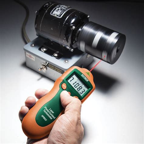 How To Use Extech Tachometer