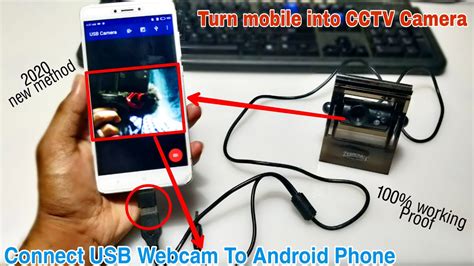 how to use external camera on android phone