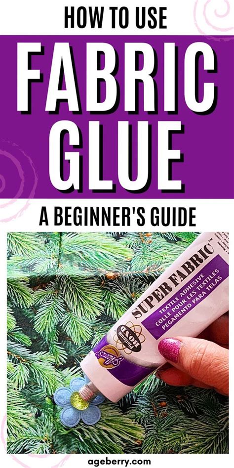 how to use fabric glue for patches