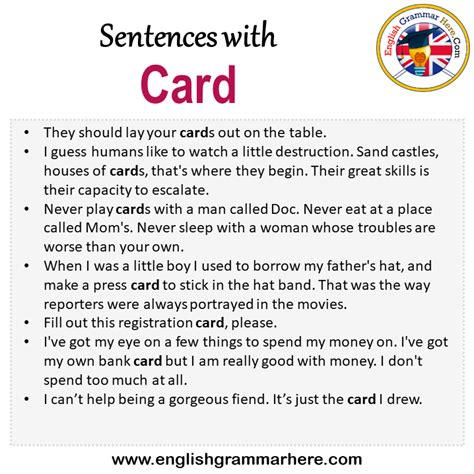 how to use face card in a sentence