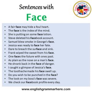 how to use face off in a sentence