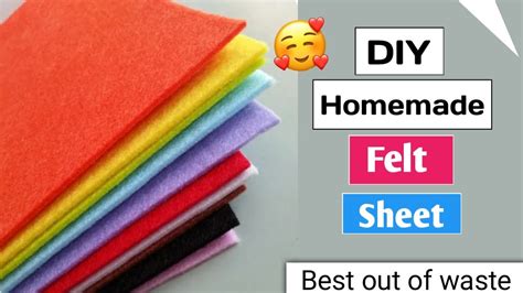 how to use felt sheets