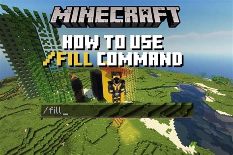 How To Use Fill Command In Minecraft Ed
