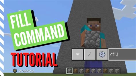 How To Use Fill Command In Minecraft Switch