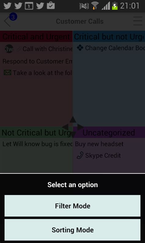 how to use filters on android
