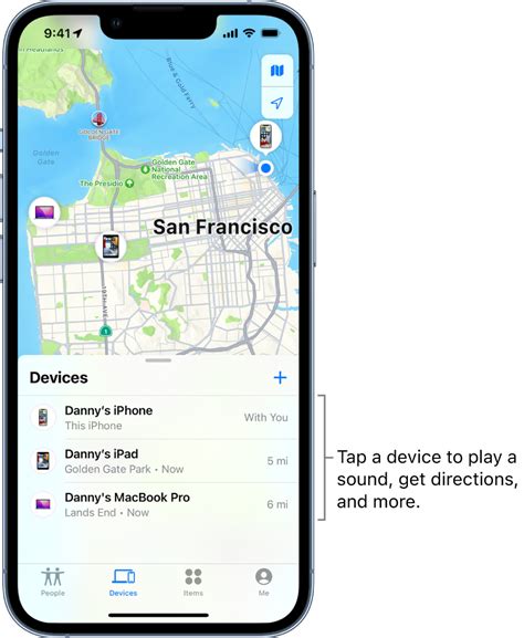 how to use find my iphone to track my device