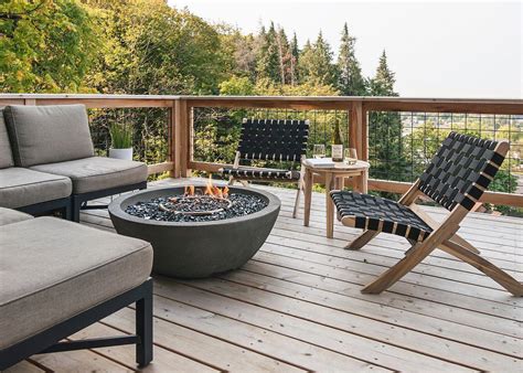 How To Use Fire Pit On Deck