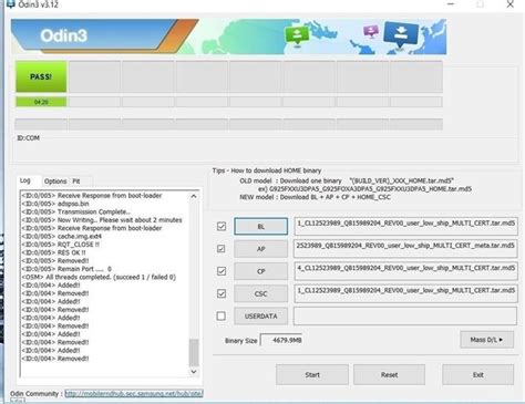 how to use firmware for android