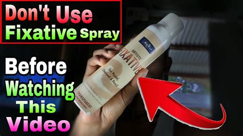 How To Use Fixative Spray