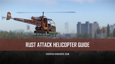 how to use flare in attack heli rust