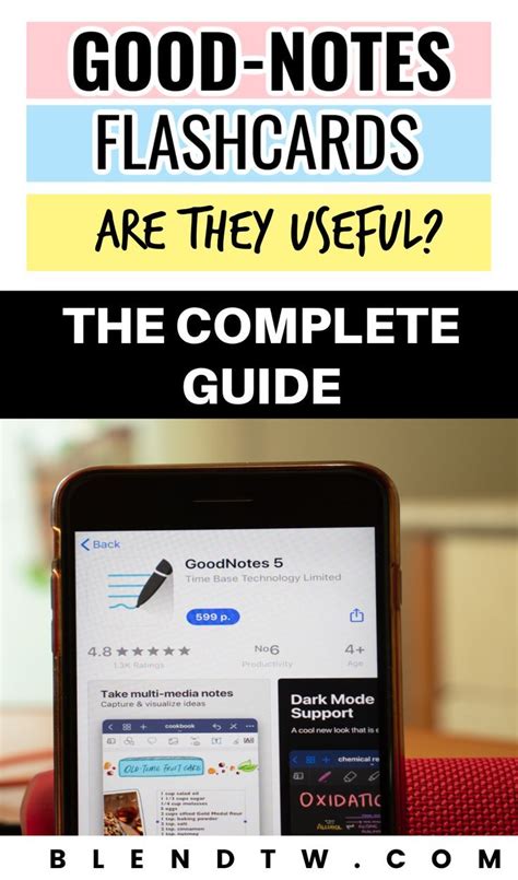 How To Use Flashcards Goodnotes