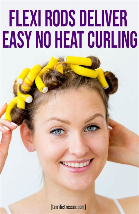  79 Ideas How To Use Flexible Rod Rollers On Short Hair For Long Hair