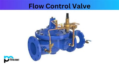 How To Use Flow Control Valve
