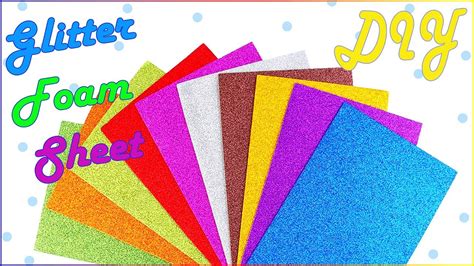 how to use foam sheets