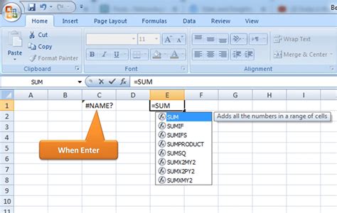 how to use formula on excel