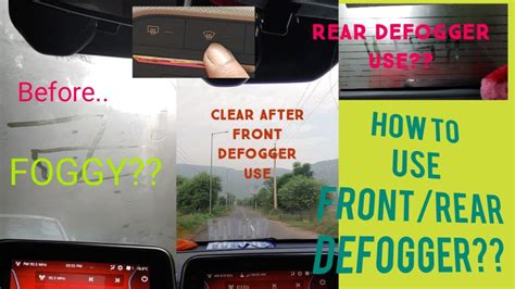 How To Use Front Defogger