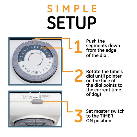 How To Use Ge Mechanical Timer