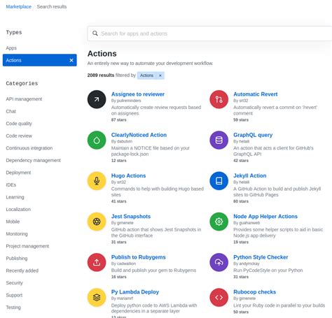 how to use github actions marketplace