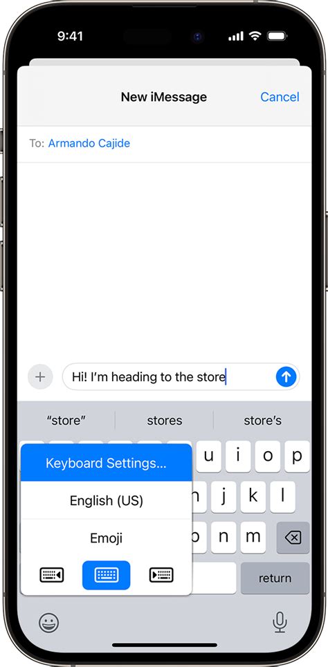 how to use gmail predictive text on iphone