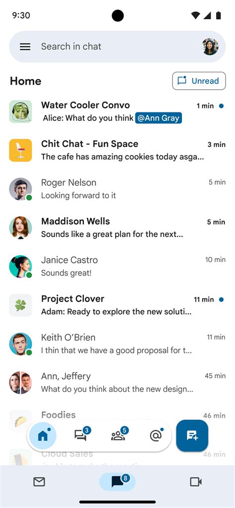 how to use google chat on android without app