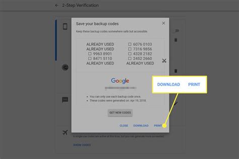 how to use google codes