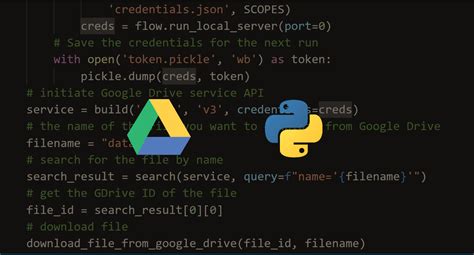 how to use google drive api python