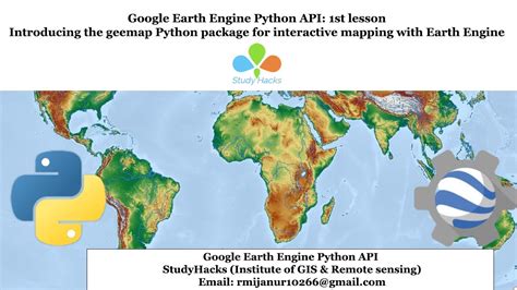 how to use google earth engine in python
