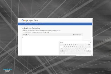 how to use google input tools in windows 11