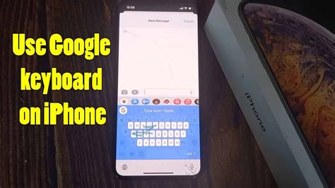 how to use google keyboard on ios