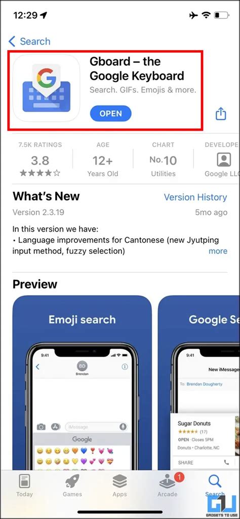 how to use google keyboard on iphone