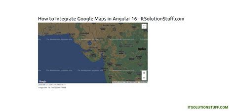 how to use google map in angular 16