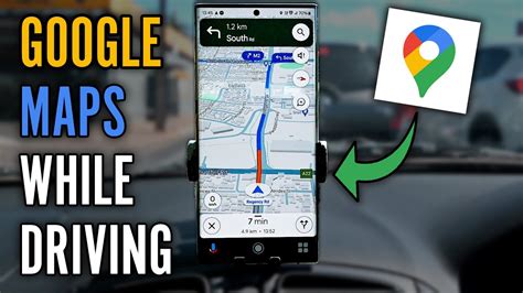 how to use google map while driving android