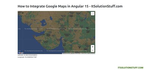 how to use google maps in angular 15