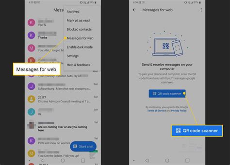 how to use google messages on computer
