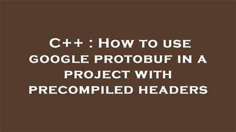 how to use google protobuf