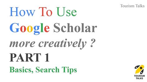 how to use google scholar for free