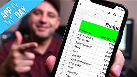 how to use google sheets app on iphone