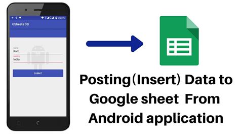 how to use google sheets on android phone