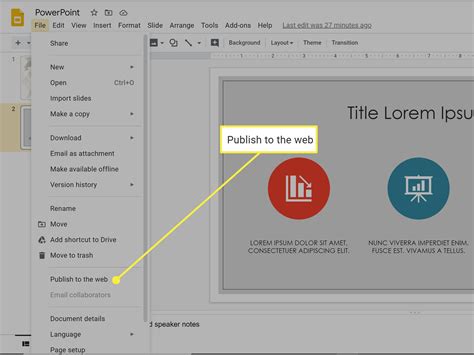 how to use google slides presentation