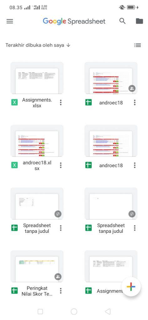 How To Use Google Spreadsheet On Android