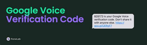 how to use google voice verification code