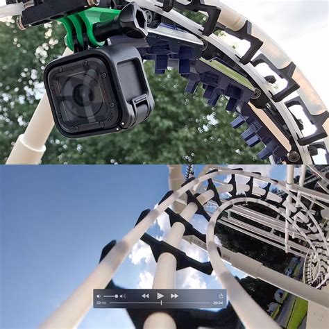 how to use gopro on roller coasters