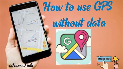 how to use gps without data