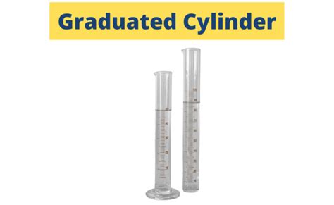 How To Use Graduated Cylinder In Laboratory