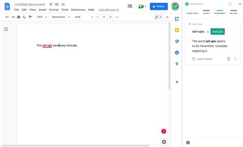 how to use grammarly in google docs on chromebook
