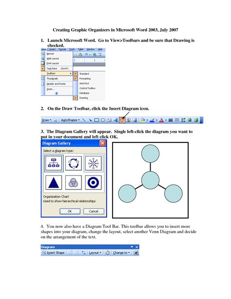 How To Use Graphic Organizer In Microsoft Word