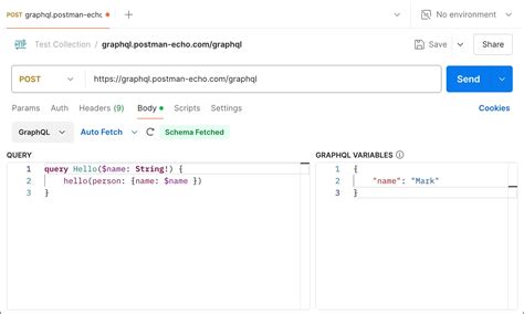 how to use graphql api in postman
