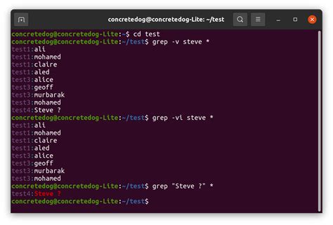 how to use grep command in linux to find a file