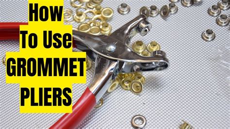 How To Use Grommet Setting Tool